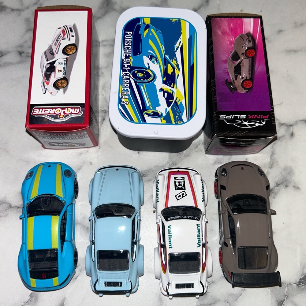 Porsche 1:64 Scale Diecast Toy Car Bundle Lot of 4 - Picture 5 of 5